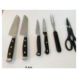 MARTHA STEWART KNIVES, SCISSORS, BERGHOFF KNIFE