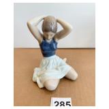 ROYAL COPENHAGEN GIRL DRESSING HER HAIR 4648 5" H