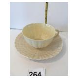 BELLEEK CUP & SAUCER # 0857