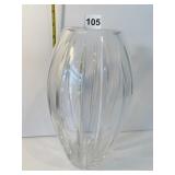 CRYSTAL VASE BELIEVE WATERFORD DON