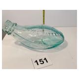J MM & CO AM. FEEDING BOTTLE OVAL PATTERN 6" X