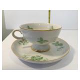 HAVILAND BAVARIA W 103 DEMITASSE CUP & SAUCERS W/