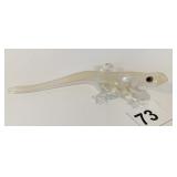 GLASS 3 COLOR GECKO 6" L X 2.5" W