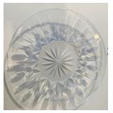 BRIERLEY SIGNED CRYSTAL MADE IN ENGLAND 7" PLATE