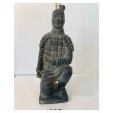CHINESE TERRACOTTA KNEELING ARCHER WARRIOR (SEE