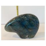 LABRADORITE BLUE/GREEN BEAR