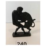 HERCULES HERAKLES BRONZE 3.5" X 2.25"