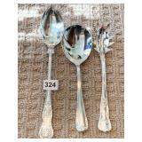 M. BERNARD & SON SERVING 13" L & GORHAM SERVING