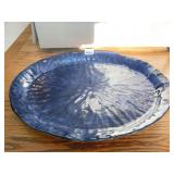 GISELLA HAND PAINTED PLATTER DISHWASHER SAFE 18"