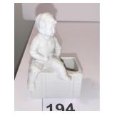 BISQUE GERMANY 2255 GERMANY CHILD SITTING ON