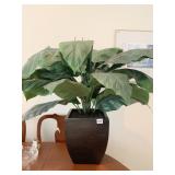 ARTIFICIAL PLANT IN MODERN PLANTER