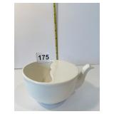 ANTIQUE INVALID FEEDER BASE MARKED 36 - 14 5.5" D