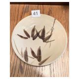 ROM POTTERY PLATE 7.5" D SOME CRAZING ON PLATE
