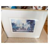 ENTRANCE TO BOSTON PUBLIC GARDEN LITHO 661/1500