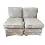 UPHL. SIDE CHAIRS UPHL. MATCHES D.R. CHAIRS 31" H