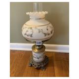 DECORATIVE LAMP CONVERTED OIL LAMP