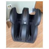 BROOKSTONE FOOT AND LEG MASSAGER WORKS VERY WELL