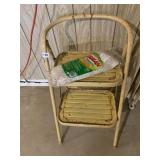 LIBMAN MOP HEAD AND SMALL METAL STEP STOOL