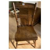 SMALL WOOD CHAIR
