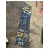 MAIL POUCH CHEW THERMOMETER ROUGH COND. LOTS OF