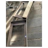 2 METAL 4 WHEEL DOLLIES