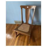 CANE SEATED ROCKING CHAIR