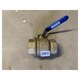1.25 IN BRASS BALL VALVE