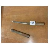 JAPAN STAMPED LETTER OPENER WITH SHEATH