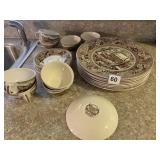 JOHNSON BROTHERS ENGLAND LUNCHEON SET