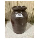 SMALL 1 GAL CROCK NO CRACKS