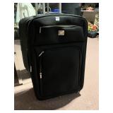 LIZ CLAIBORNE BLACK ROLLING LARGE SUITCASE