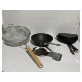 PAN, SPOON REST, STRAINER, ETC.