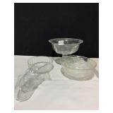 PEDESTAL BOWL AND OTHERS