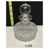5" CUT GLASS CRUET