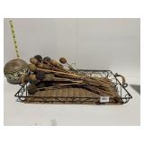 BASKET METAL & WICKER ETC.