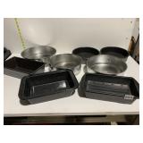 BREAD PANS, SPRING FORM PANS, ETC.