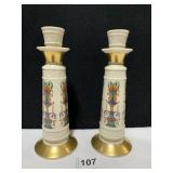 LENOX CANDLE STICKS 8.5"