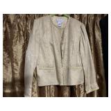 PAPELL 12 P 100% SILK JACKET