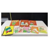 LOT OF 8 BABAR BOOKS SOME DAMAGED