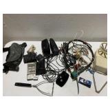 TIN BREAD TRAY, GAS GRILL HOOK UP, SPEAKER WIRES,