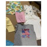 YELLOW SWEATER AND TOPS SZ. M