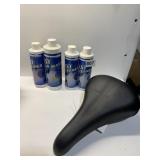 BIKE SEAT AND 4 TST CAR WASH AND CLEANER