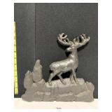 CAST IRON DEER 10" X 10"
