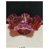 WESTMORELAND RUFFLE EDGE BOWL 7" D X 3.5" H