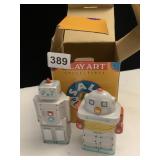 CLAY ART ROBOT SALT/PEPPER