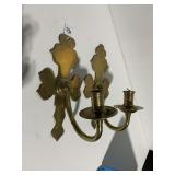 BRASS SCONCES 11"