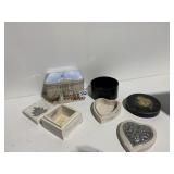 TRINKET BOXES WOODEN & TIN