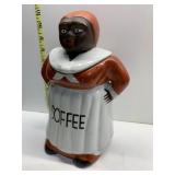 MAMMY COFFEE JAR SEE SCRATCH ON FRONT NOT