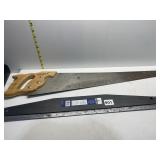 STANLEY HAND SAW, PAINT TRIM GUIDE