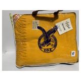 FARIBO WOOL THROW 50 X 60